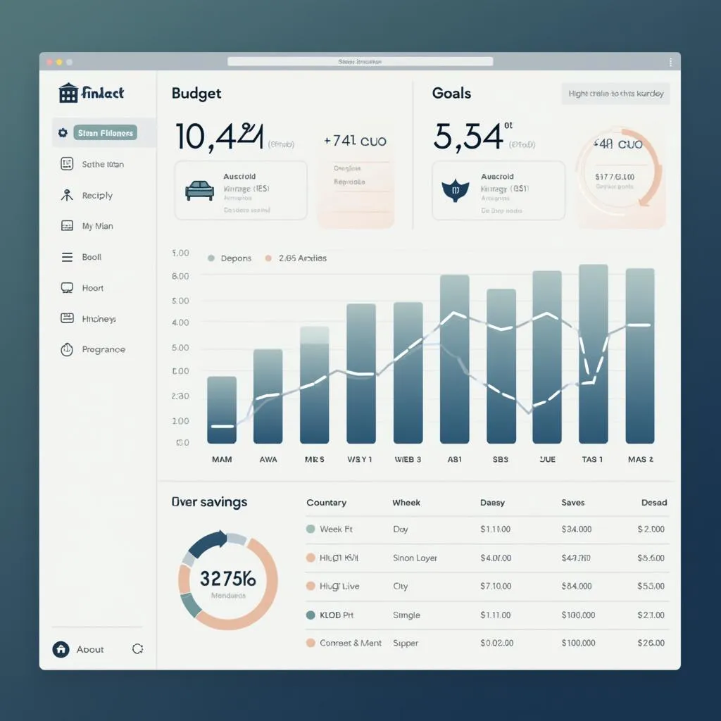 Tableau de bord financier IA